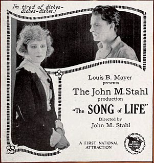 <i>The Song of Life</i> (1922 film) 1922 film