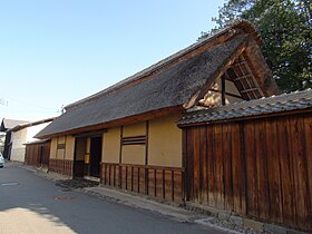 The gate of Ando-house Cultural Properties of Japan.JPG
