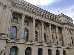 The main facade of the Royal Palace of Bucharest.jpg