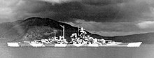 La nave da battaglia tedesca Tirpitz