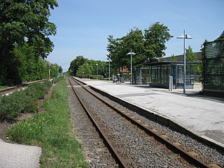 <span class="mw-page-title-main">Tistrup railway station</span> Railway station in West Jutland, Denmark