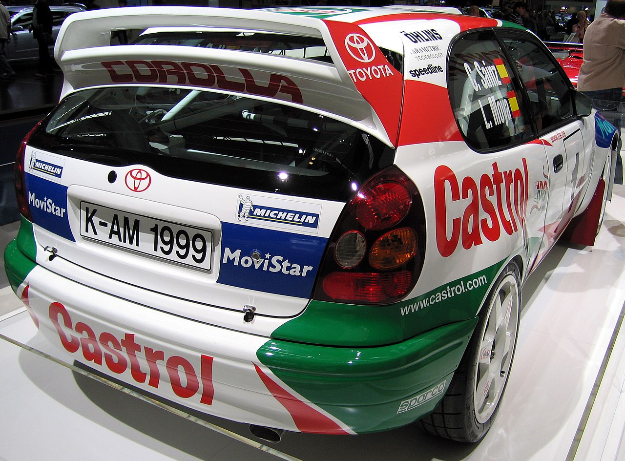 Image of Toyota Corolla WRC 2000 rear