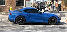 2021 A91 Edition Supra in Refraction Blue Toyota Supra A91 Edition.jpg