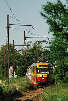 Tram line 43 in Lutomersk (2008).jpg