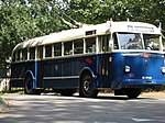 BUT/Verheul museumtrolleybus 101 uit 1949, GVA, Arnhem.