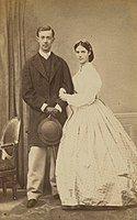 Цесаревич Николай Александрович и принцесса Дагмар (1864)