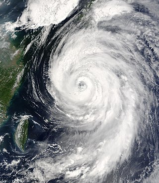 <span class="mw-page-title-main">Typhoon Etau (2003)</span> Category 3 Pacific typhoon in 2003