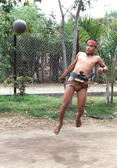 Sinaloan ulama player in action.