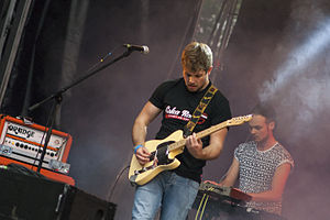 Jack Kinden podczas festiwalu Ursynalia 2013