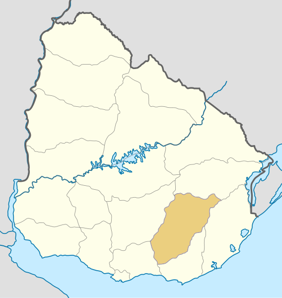 File:Uruguay Lavalleja map.svg