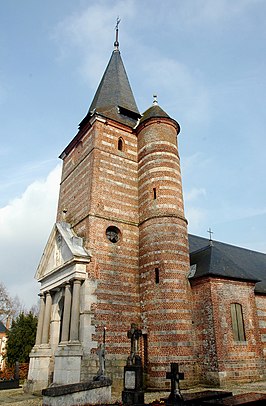 Kerk in Veauville-lès-Quelles