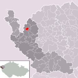 Velký Luh – Mappa