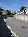 Grove Road, Ventnor, Isle of Wight, seen looking north.