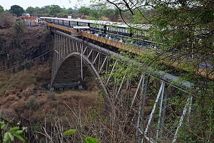 Pride of Africa parked on the Victoria Falls Bridge (2012) Victoria Falls Bridge (8522134085).jpg