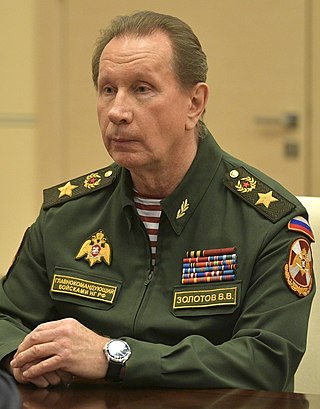 <span class="mw-page-title-main">Viktor Zolotov</span> Head of the Russian Presidential Security Service