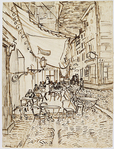 cafe terrace at night gogh - image 4