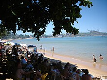 The beach in Meaípe