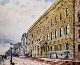 Владимирский дворец в Санкт-Петербурге, 1870-е