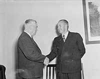 Nash and Skinner congratulating each other. Walter Nash and Clarence Skinner.jpg