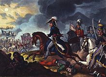 Wellington at the Battle of Salamanca (engraving after William Heath) (Source: Wikimedia)