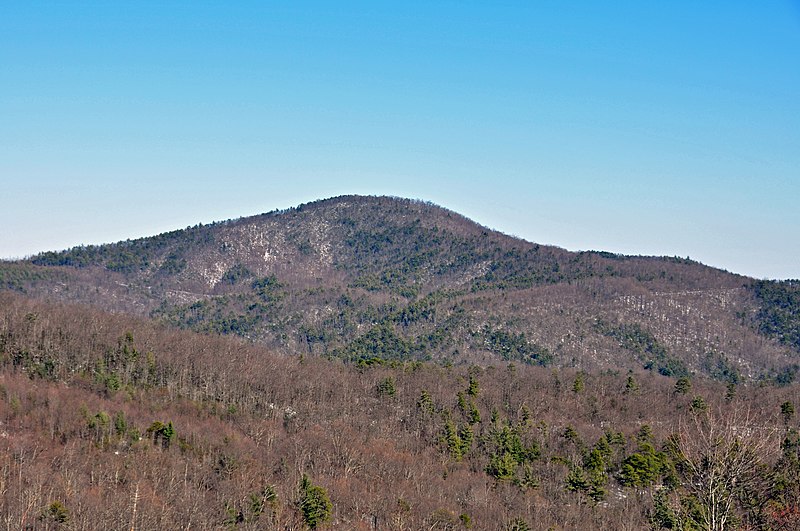 File:Western side of Chestnut Mountain, North Carolina.jpg