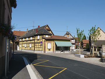 casa de entramado de madera