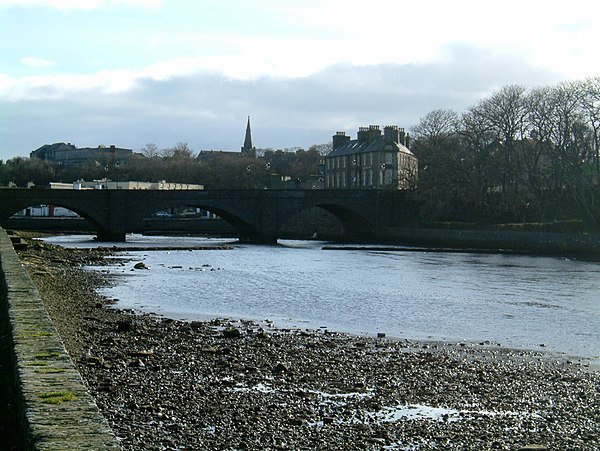 Looking down-river towards the Bridge of Wick
