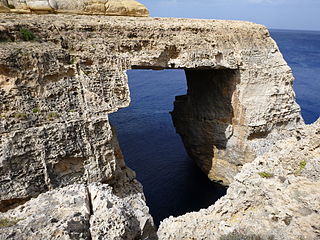 <span class="mw-page-title-main">Wied il-Mielaħ Window</span> Natural arch on Gozo, Malta