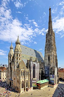 St. Stephens Cathedral, Vienna Church in Vienna, Austria