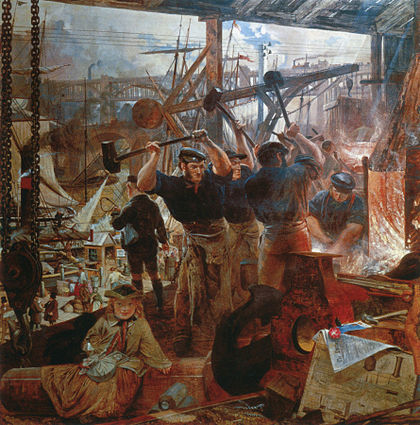 William Bell Scott Iron and Coal, 1855–60