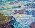 Carmel-by-the-sea Seascape by marine painter William Frederic Ritschel