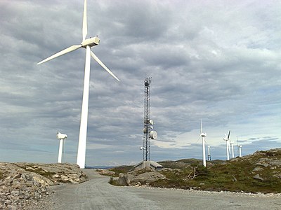 Picture of Hundhammerfjellet vindmøllepark