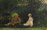 Thumbnail for File:Winslow Homer - Scene at Houghton Farm.jpg