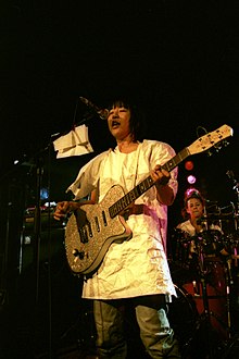 Yoshimi performing in 2004