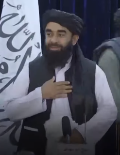 Zabiullah Mujahid Deputy Information Minister of Afghanistan since 2021