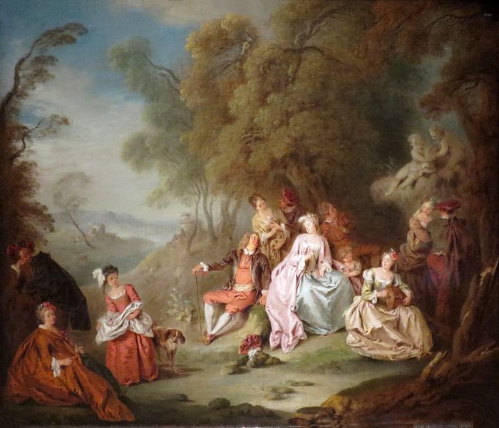 File:'Fête Champetre' by Jean-Baptiste Pater, c. 1730, oil on canvas, Norton Simon Museum.JPG