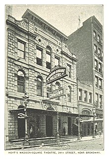 Madison Square Theatre former New York theatre