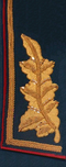 Knapphull for paradeuniformen til en marskalk