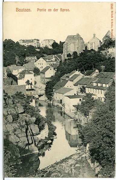 File:02546-Bautzen-1902-Partie an der Spree-Brück & Sohn Kunstverlag.jpg