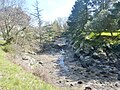 L'extrémité amont de l'Anse de Pouldohan et l'estuaire du petit ruisseau qui s'y jette