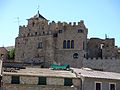 083 Castell de Vallfogona de Riucorb, façana nord, des del camí del molí del Ferrer.jpg