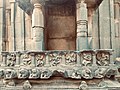 11th 12th century Pachala Someshwara Temple reliefs and mandapams, Panagal Telangana India - 40.jpg