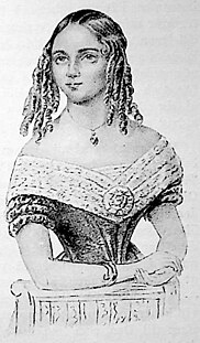 J. Lind. Efter en teckning av Maria Röhl 1848. Kungl. bibl.