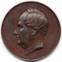 Léopold Wiener, 1859, Medaille auf General Jean Chapelié.