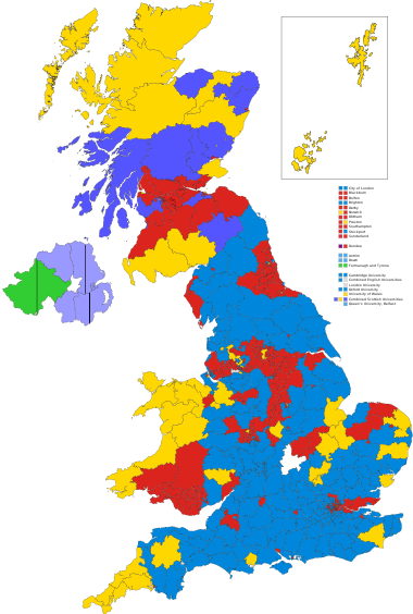 1929 Britse algemene verkiezingen map.svg
