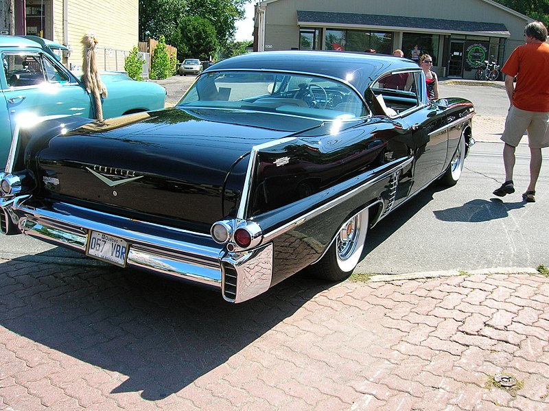 File:1957 Cadillac Coupe de Ville rear quarter.jpg