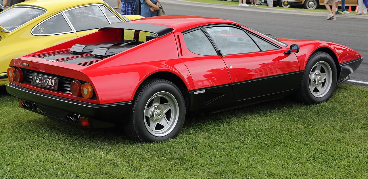 Image of 1983 Ferrari 512 BBi (Lime Rock), rear right side