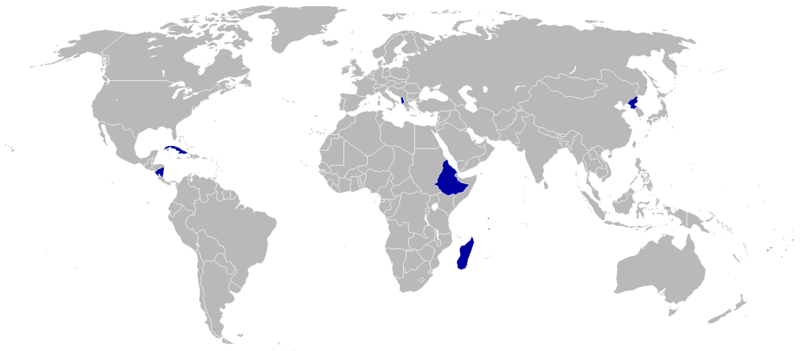 File:1988 Summer Olympics (Seoul) boycotting countries (blue).png