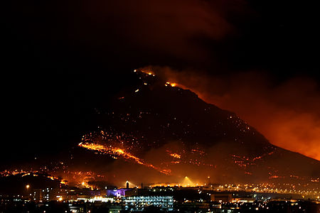 2009 Table Mountain fire