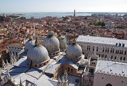 Venice and St. Mark's Basilica from the Campanile